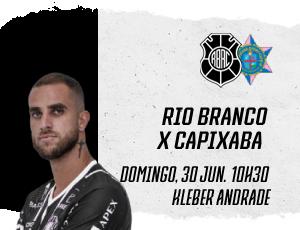 Rio Branco x Capixaba - Copa ES 2024 - 2ª Fase / 1ª rodada