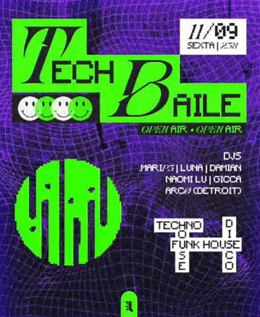 TECH BAILE OPEN AIR