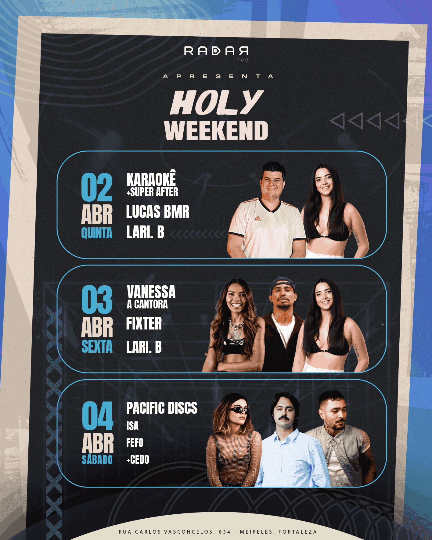 RADAR HOLY WEEKEND