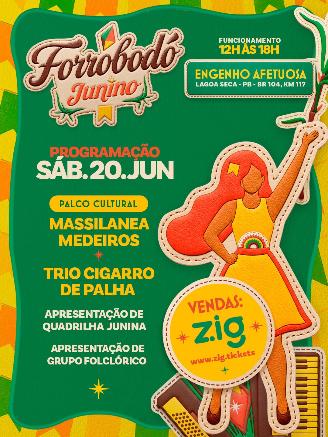 FORROBODÓ JUNINO - 20/06