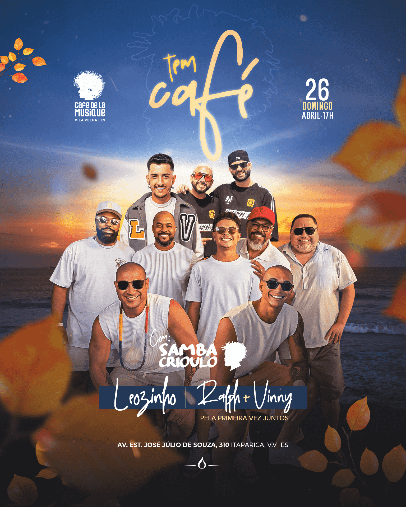 Tem Café com Samba Crioulo - 26/04