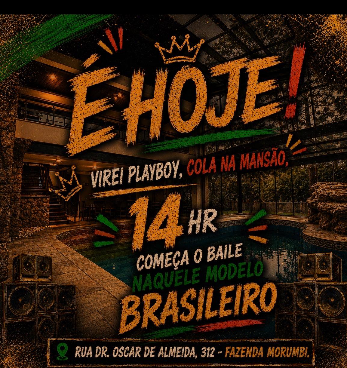 BAILE DO BENÉ convida O BAILE DOS MAGRIN