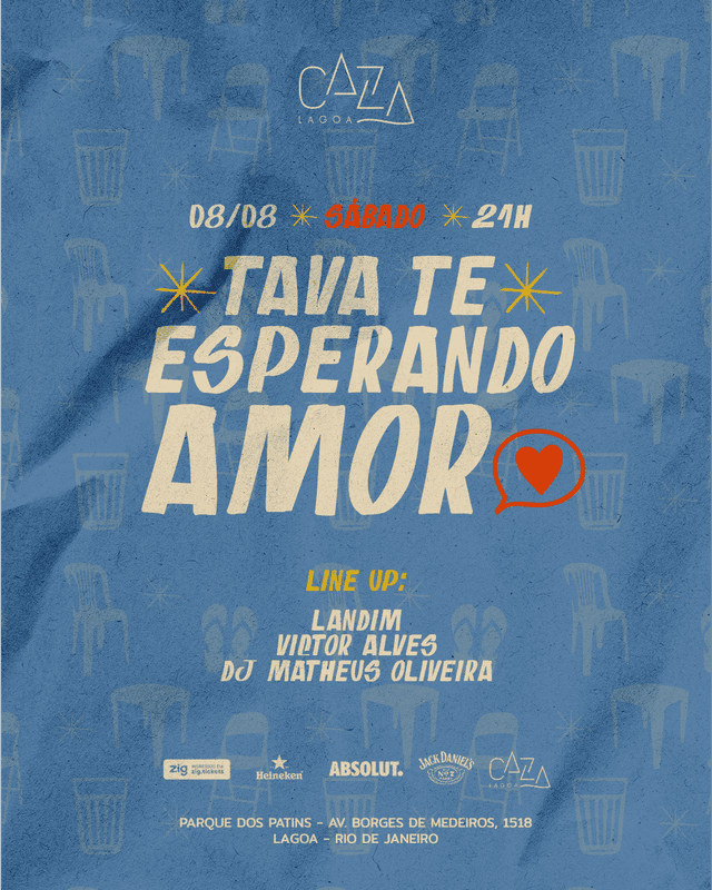 Tava Te Esperando Amor - Caza Lagoa - 08/08