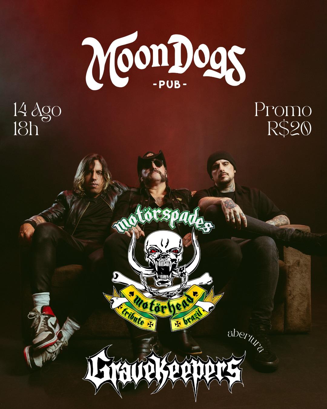 ESPECIAL MOTORHEAD - Banda Gravekeepers e MOTORSPADES