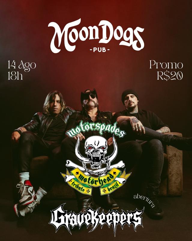 ESPECIAL MOTORHEAD - Banda Gravekeepers e MOTORSPADES