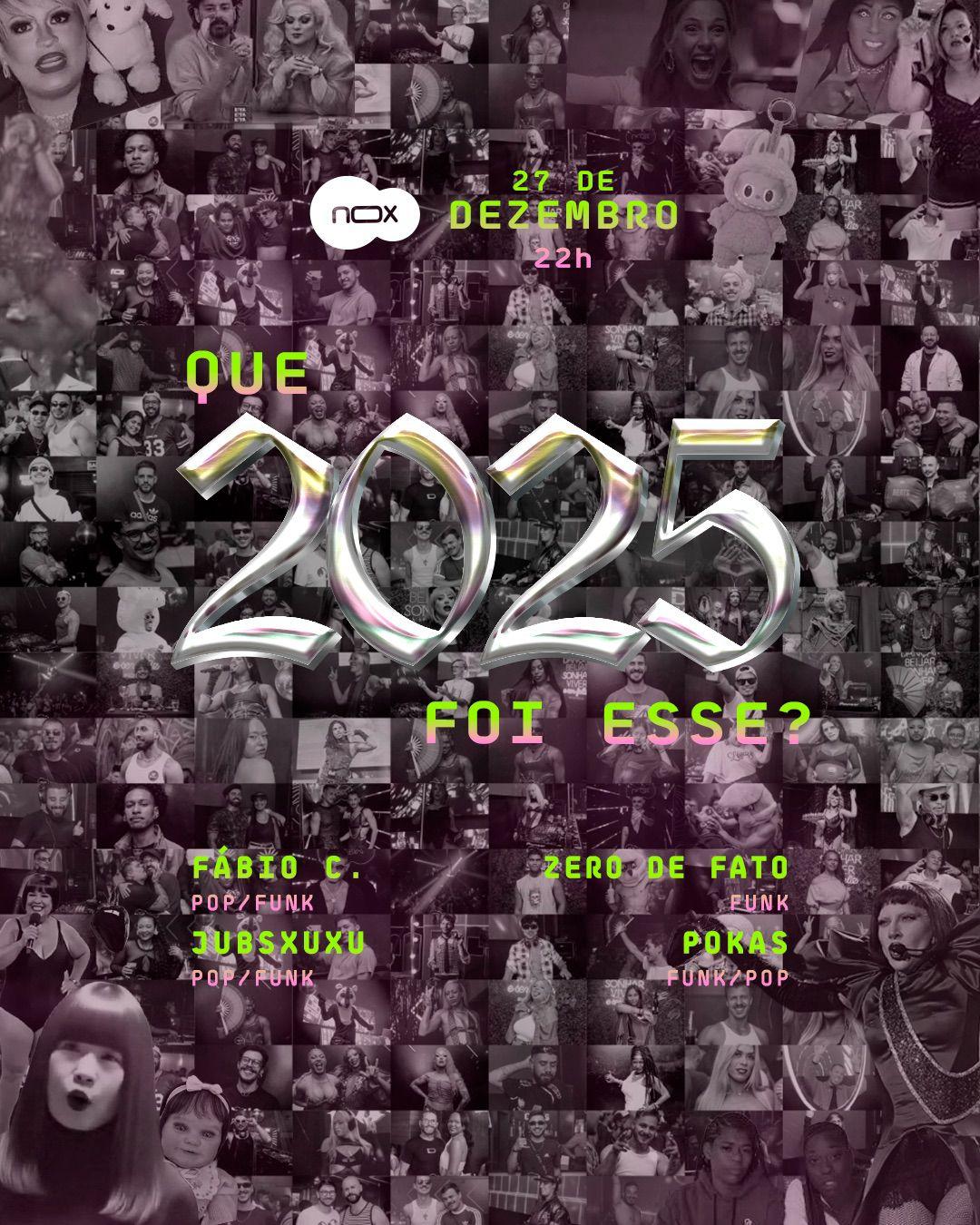 QUE 2025 FOI ESSE?