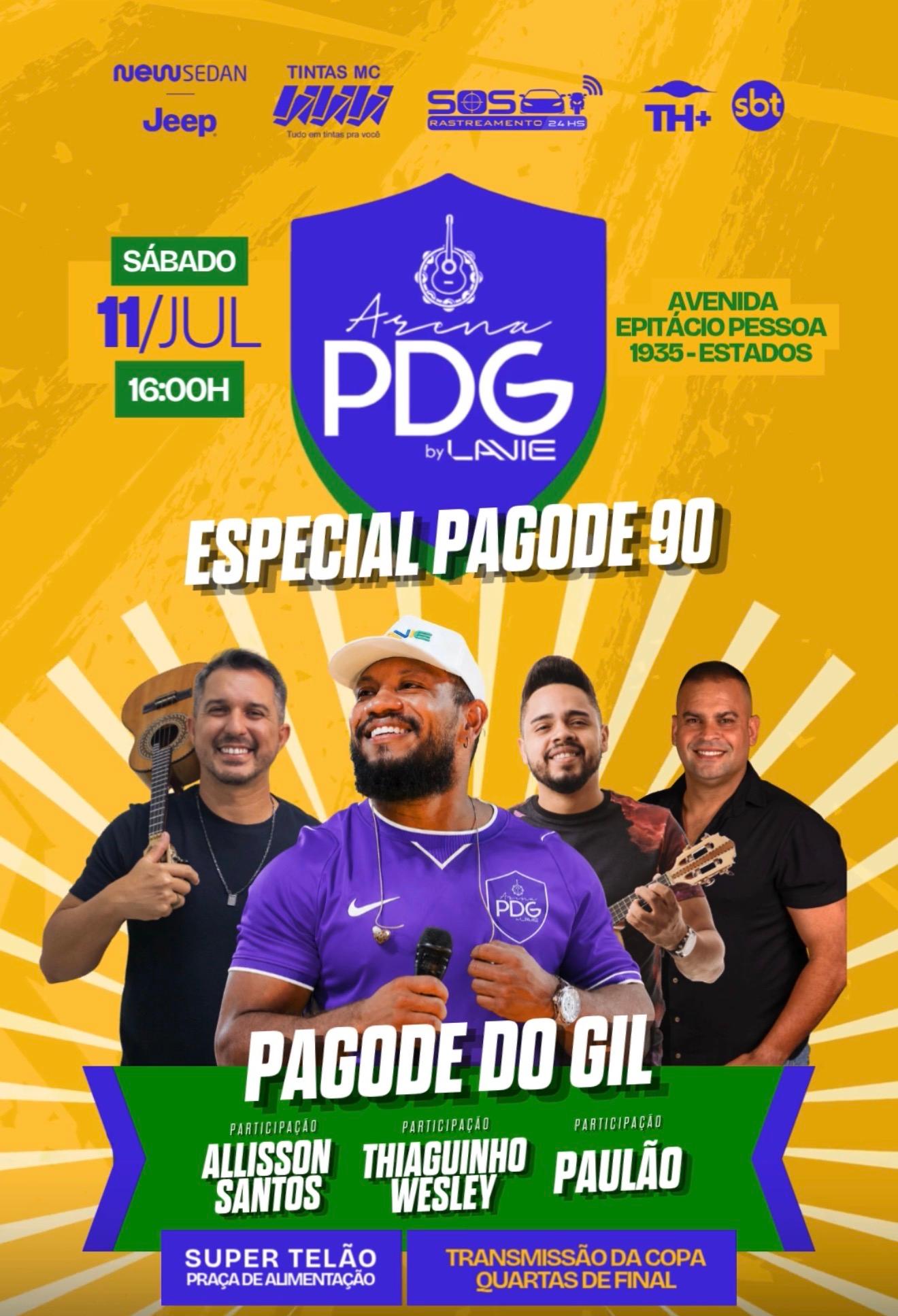 11/07 - Pagode do Gil - Especial pagode 90