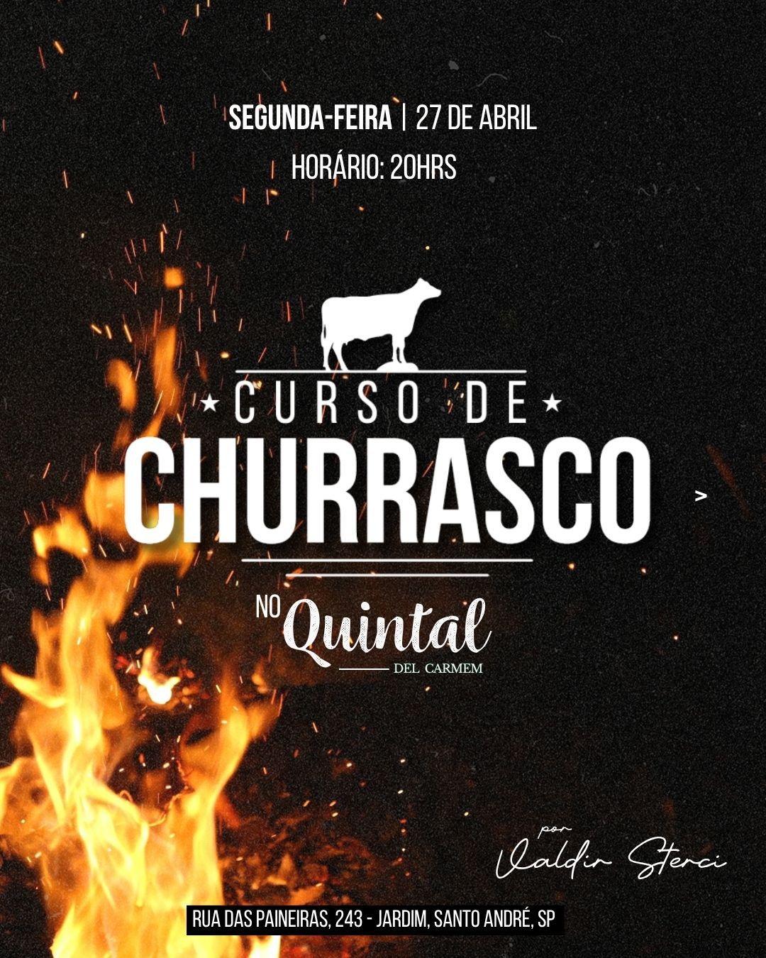 CURSO DE CHURRASCO - 9º EDIÇÃO