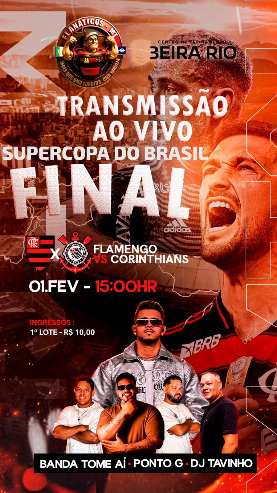 FINAL SUPER COPA FLAMENGOXCORINTHIANS