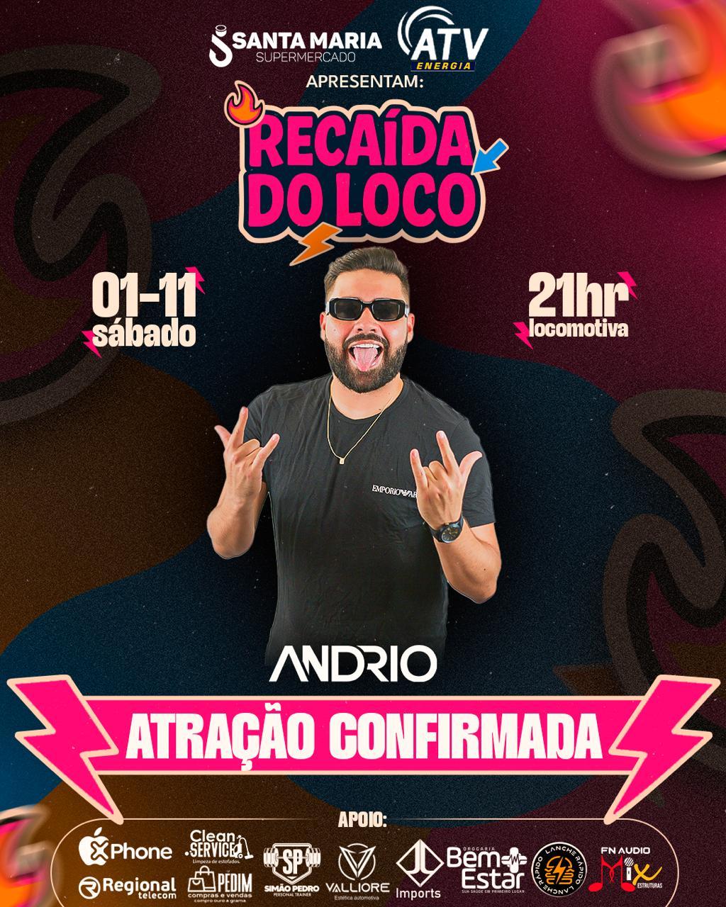 Recaida do Loco - Locomotiva Pub - Andrio Henrique
