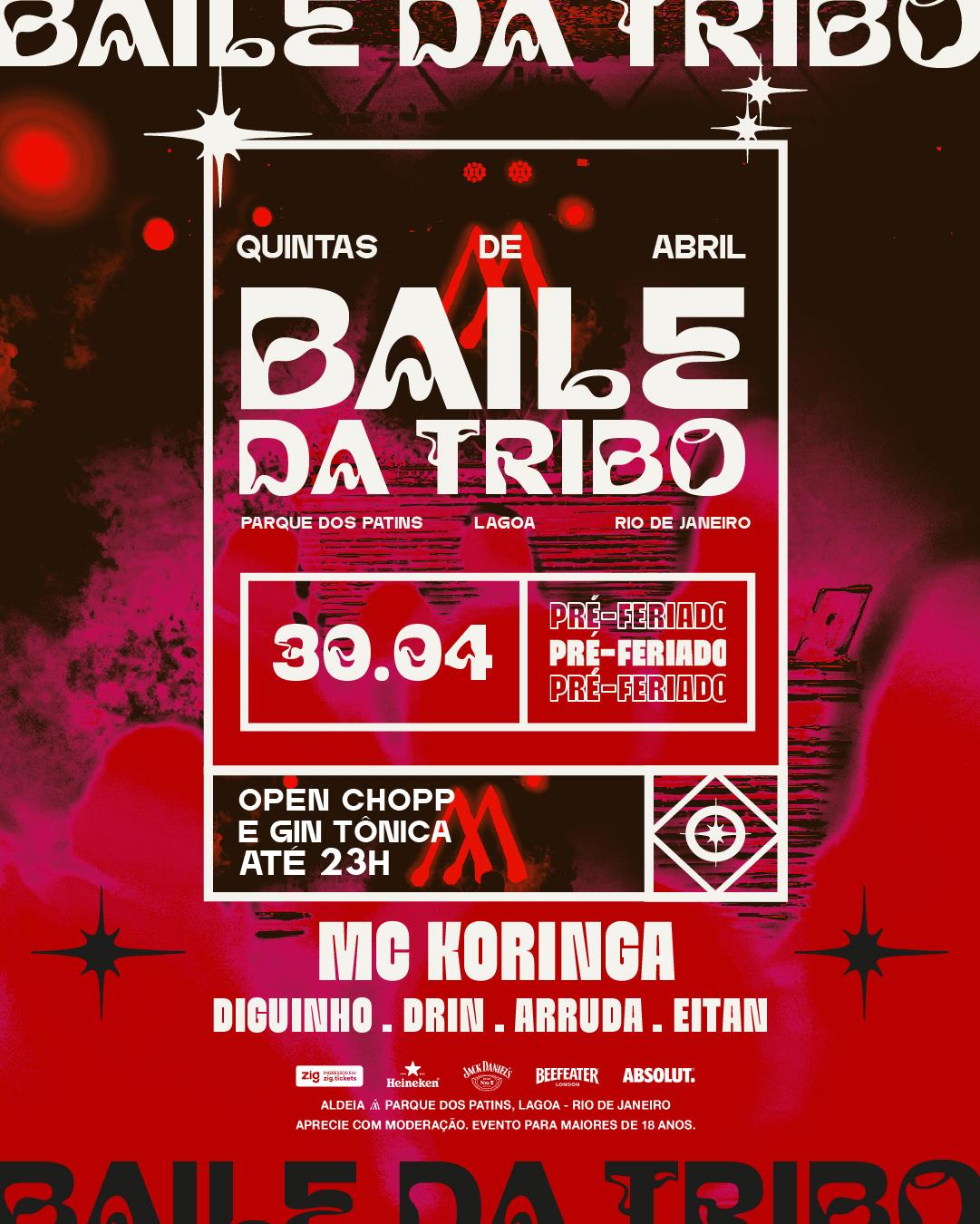 BAILE DA TRIBO - ALDEIA  QUINTA - 30/04