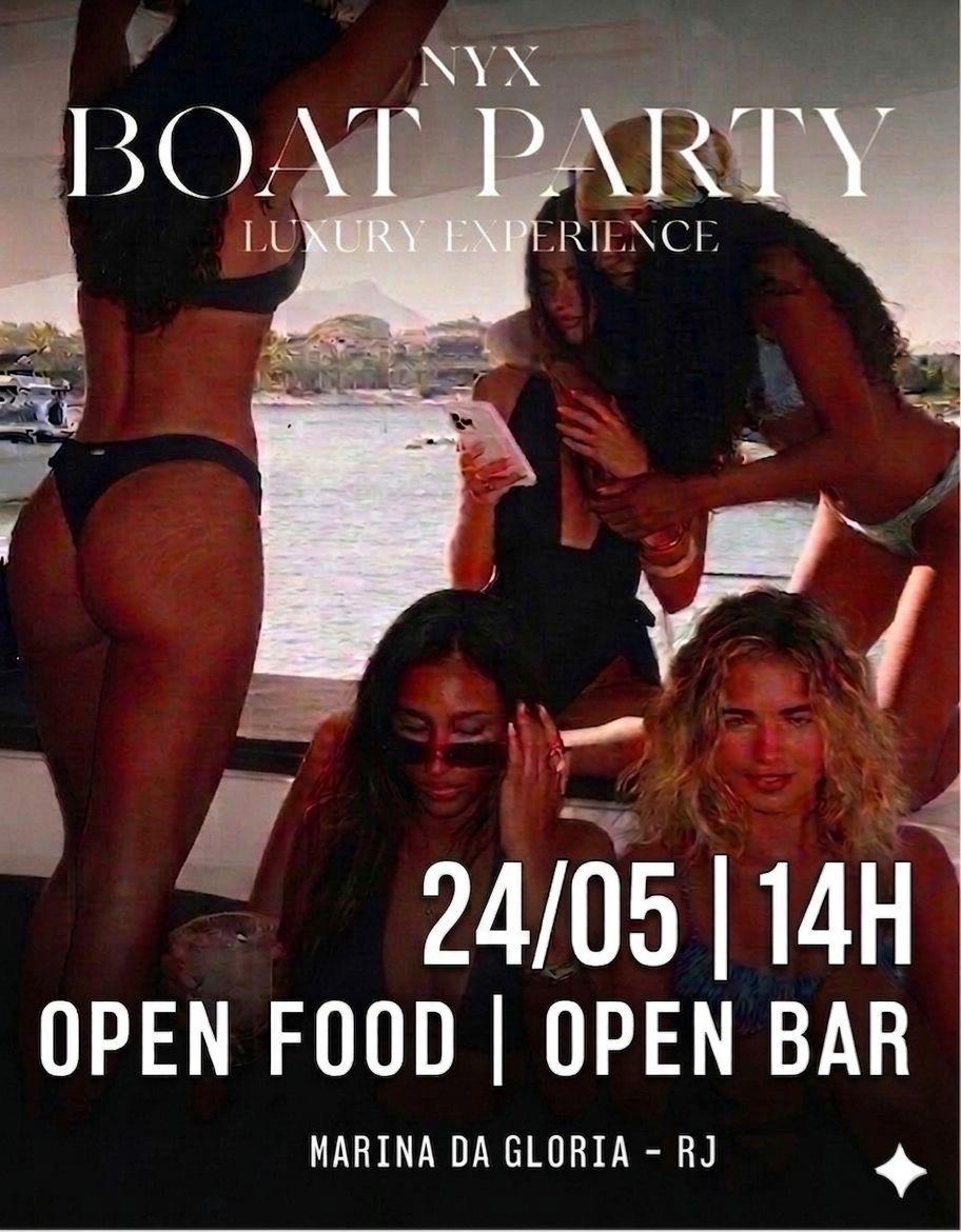 NYX BOAT PARTY   RIO EXPERIENCE