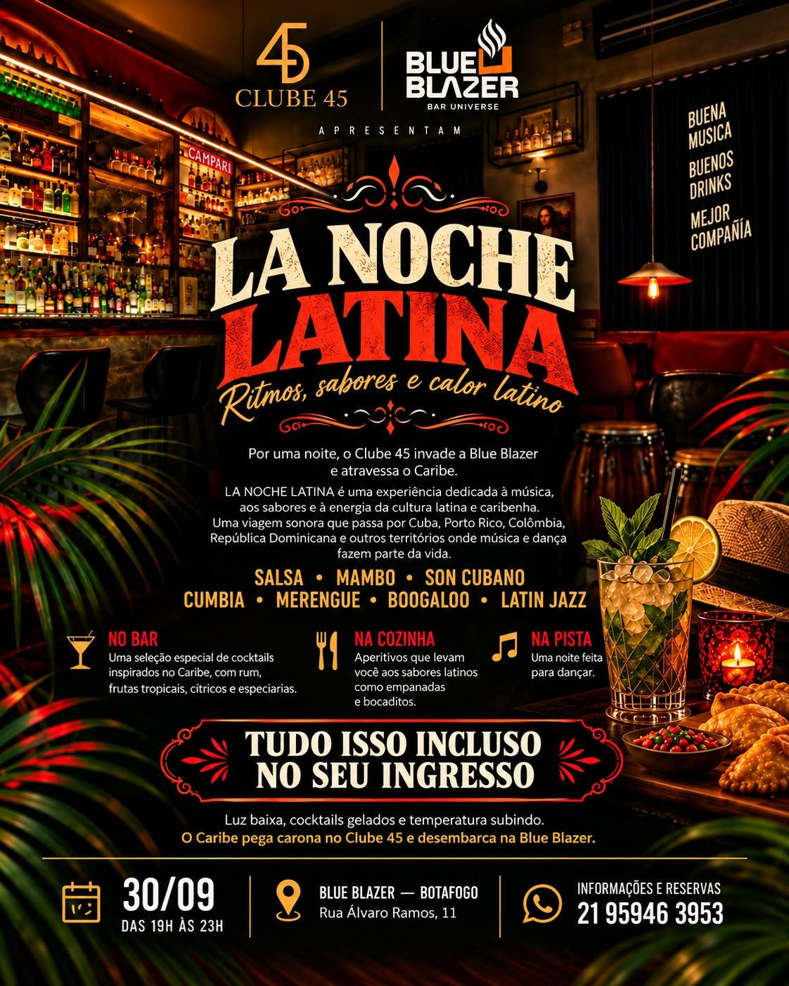 CLUBE 45 - LA NOCHE LATINA