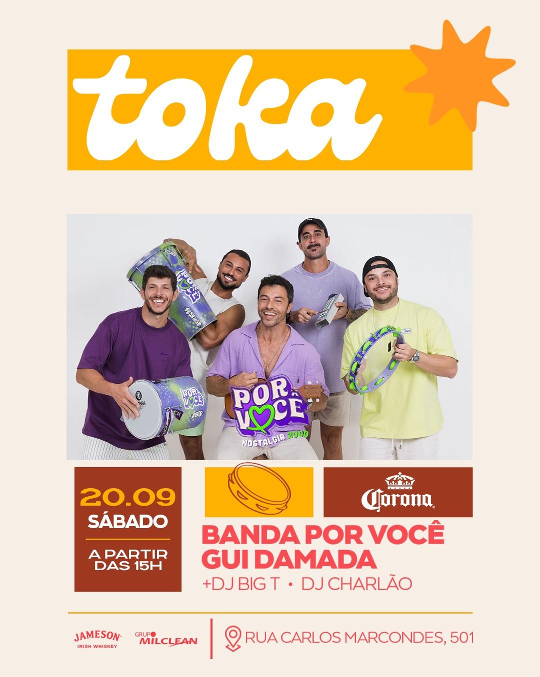 TOKA CLUB (20.09) BANDA POR VOCÊ E GUI DAMADÁ