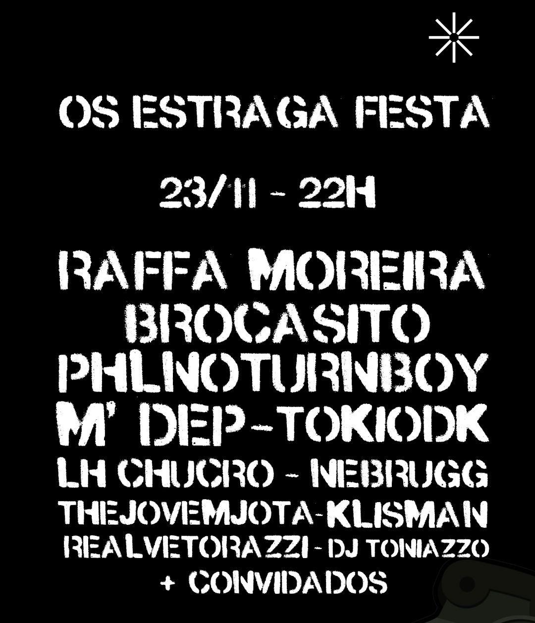 NOITE DE TRAP NA CENTRAL EMBAIXADA CULTURAL 1926 - 23/11