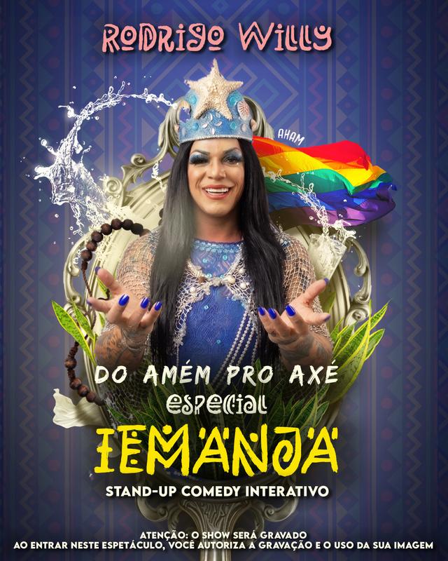 STAND UP COMEDY DO AMÉM PARA O AXÉ ESPECIAL IEMANJÁ