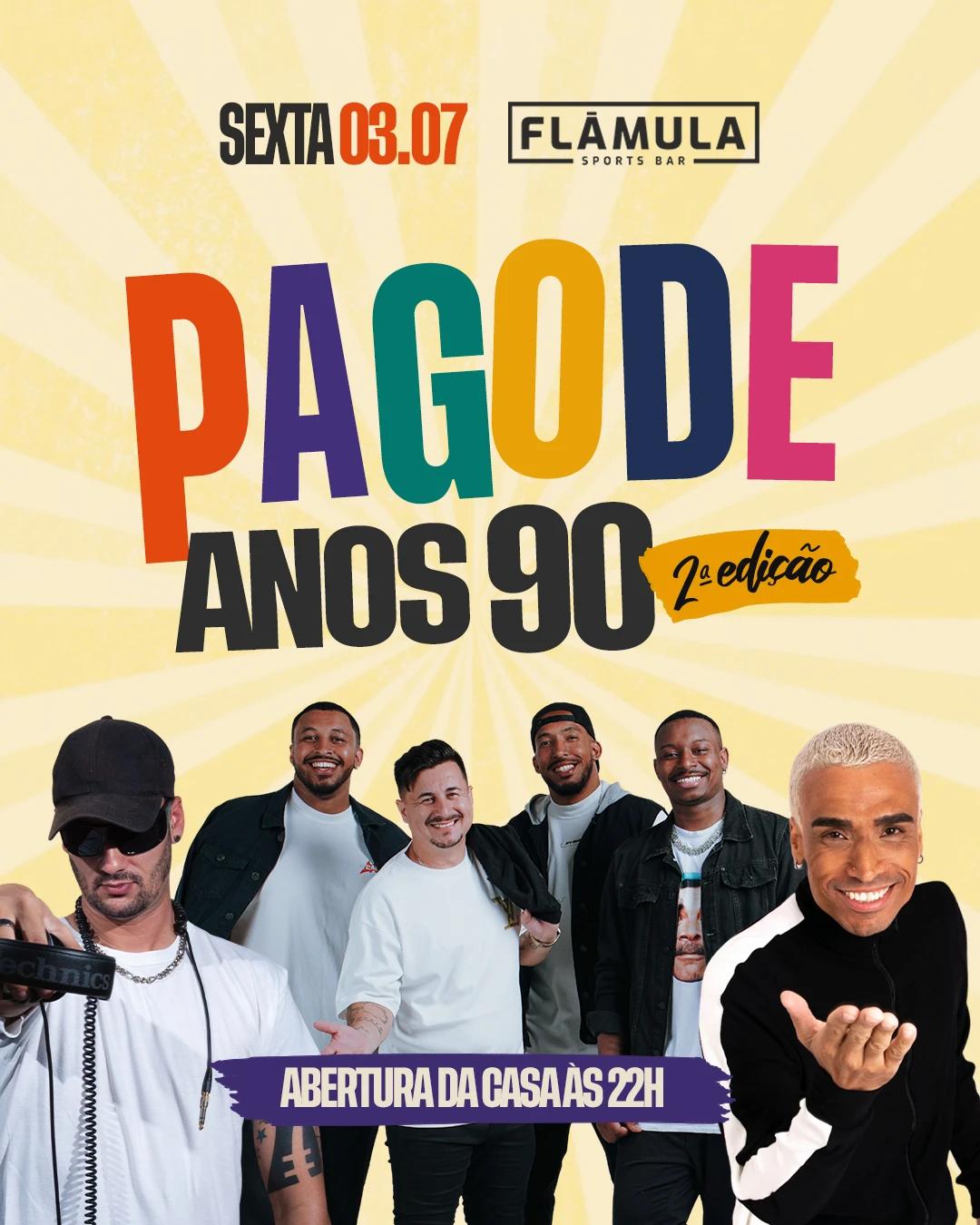 Pagode anos 90 - Segunda Edição