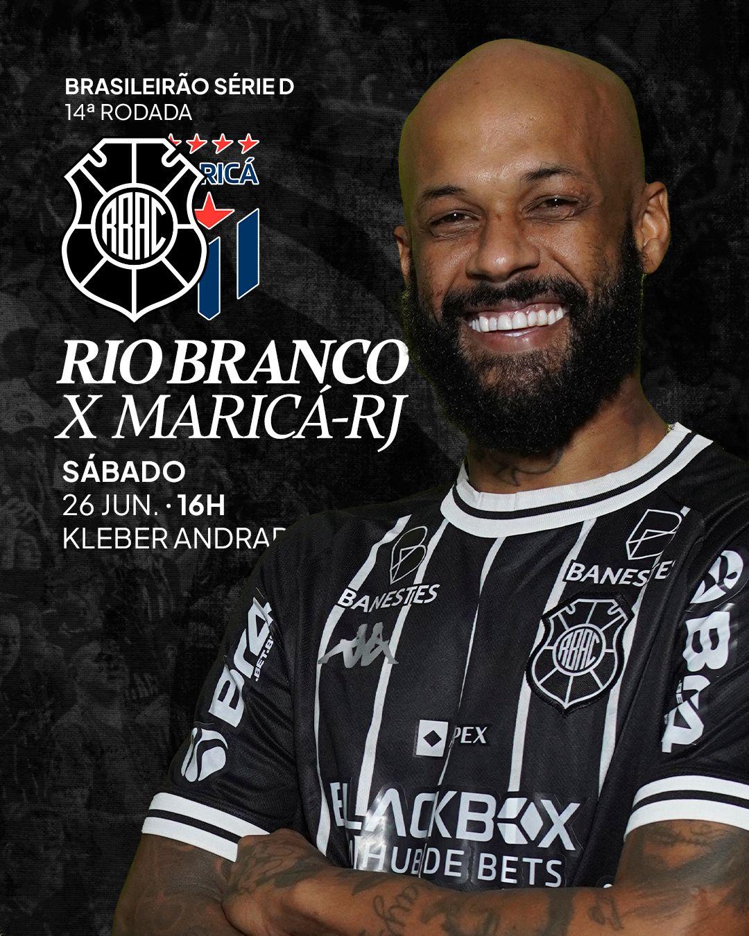 Rio Branco SAF x Maricá/RJ - Campeonato Brasileiro Série D - 14ª Rodada