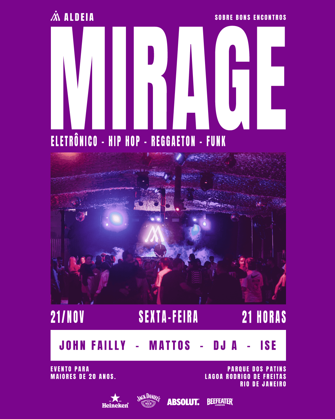 MIRAGE - ALDEIA - SEXTA -21/11