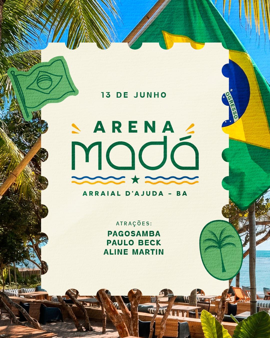 Arena Madá - Brasil x Marrocos 13/06