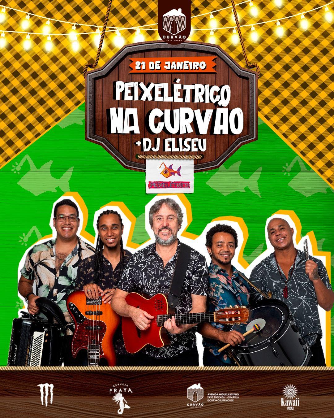 PEIXELETRICO NA CURVÃO SURF HOUSE