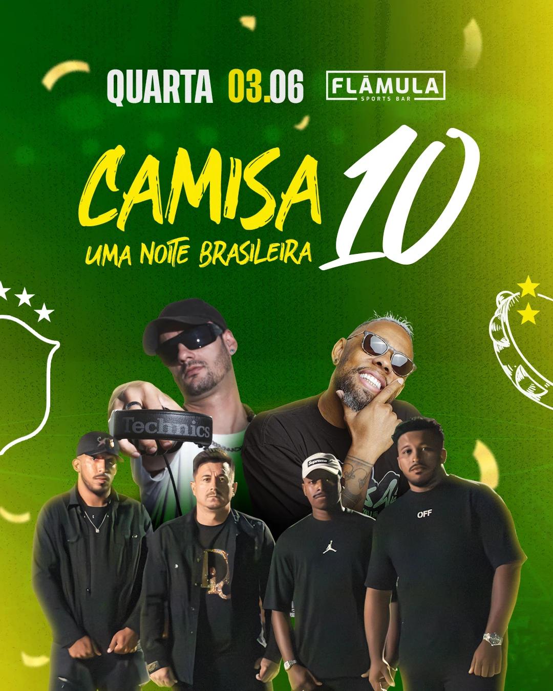 Camisa 10 - Uma Noite Brasileira