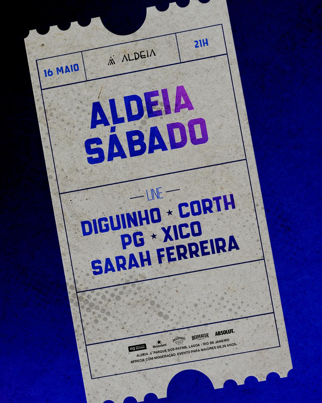 ALDEIA - SABADO - 16/05