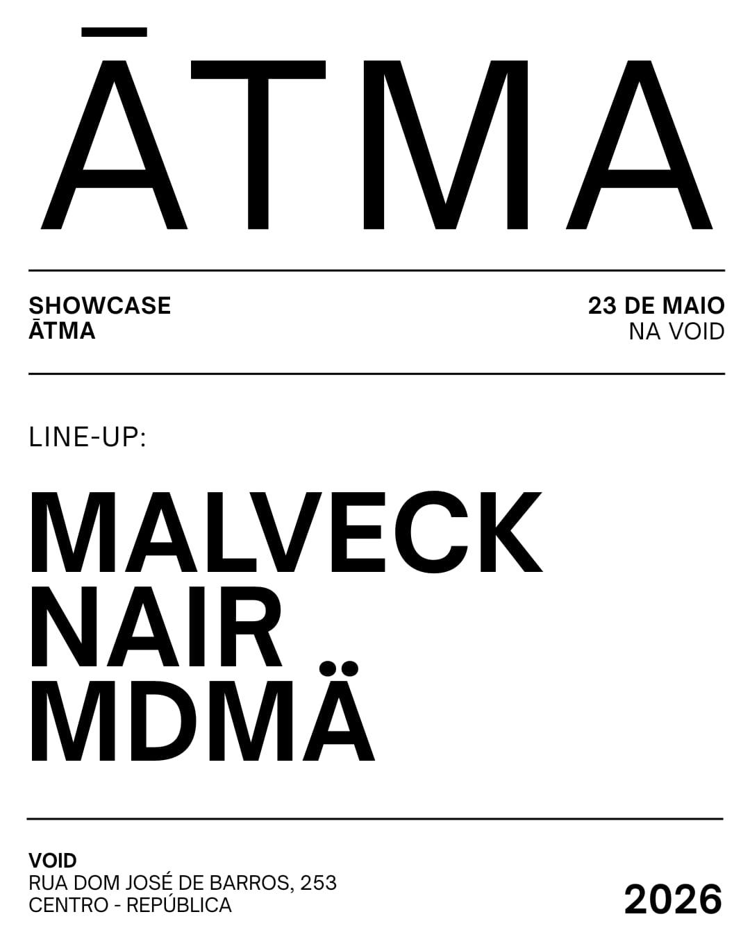 SHOWCASE ATMA