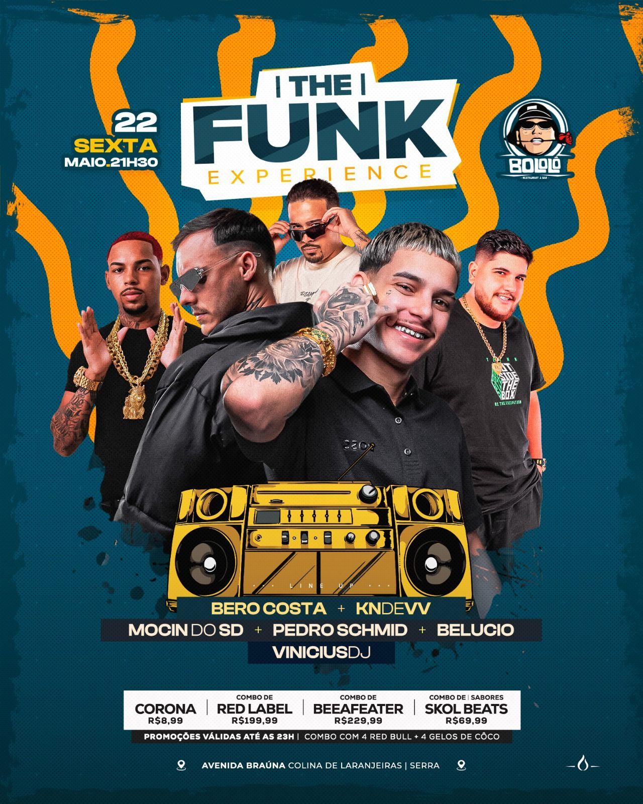 THE FUNK EXPERIENCE -  22/05