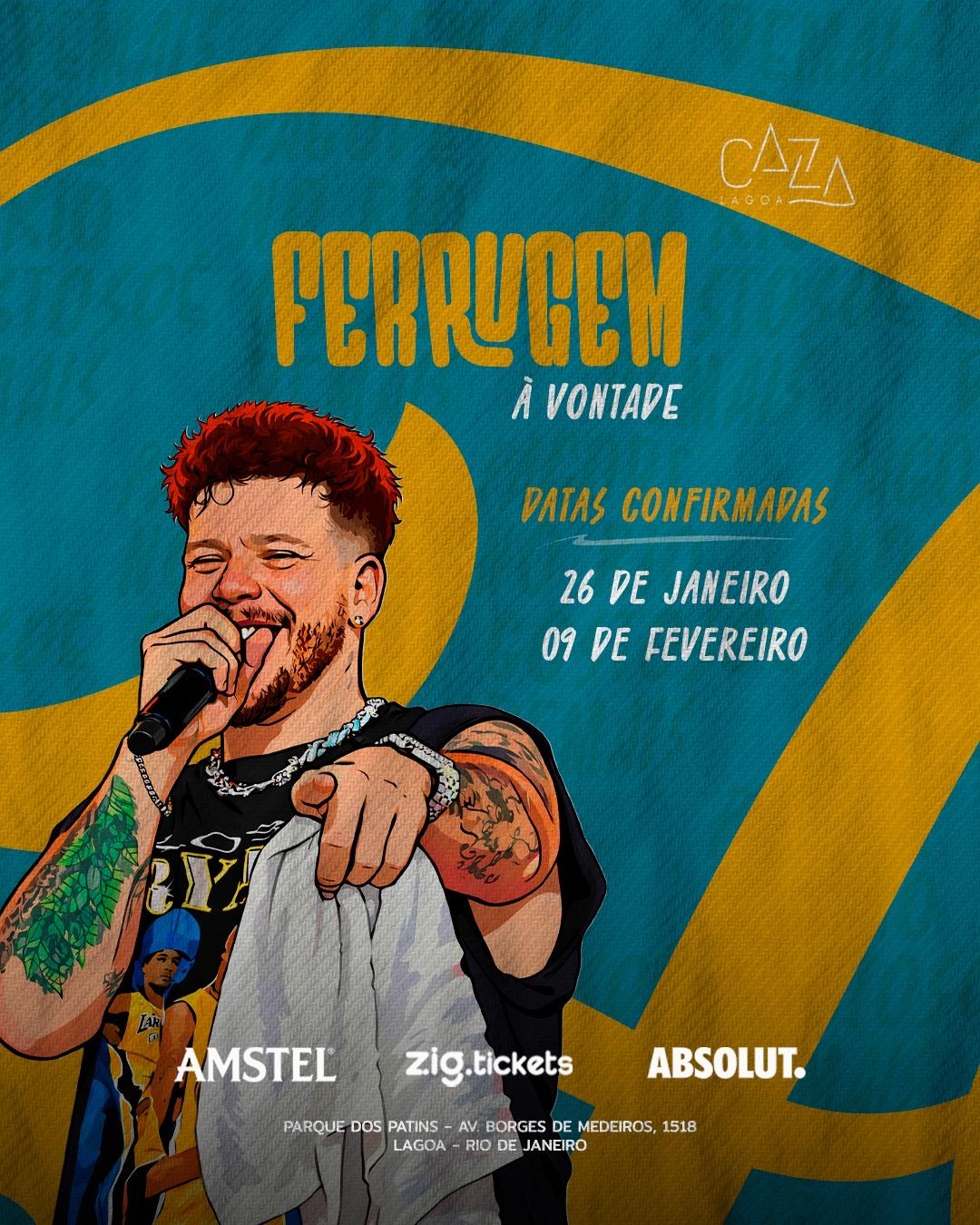 Ferrugem à Vontade - Caza Lagoa 09/02