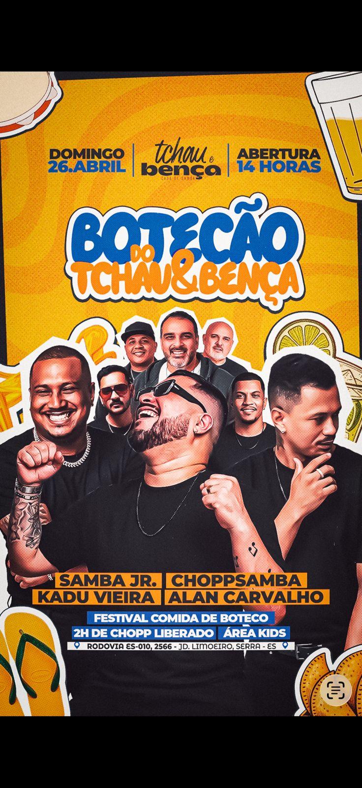 BOTECÃO DO TCHAU & BENÇA