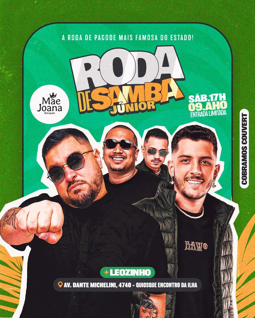 Roda de Samba Junior + Leozinho 09/08