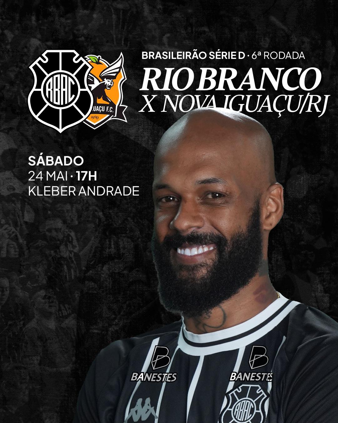 Rio Branco SAF x Nova Iguaçu-RJ - Campeonato Brasileiro Série D - 6ª Rodada