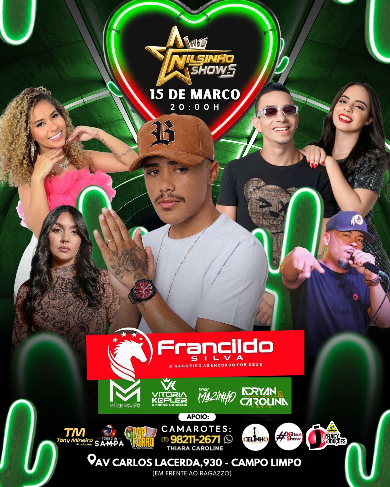 Francildo Silva no Nilsinho Shows 2.0