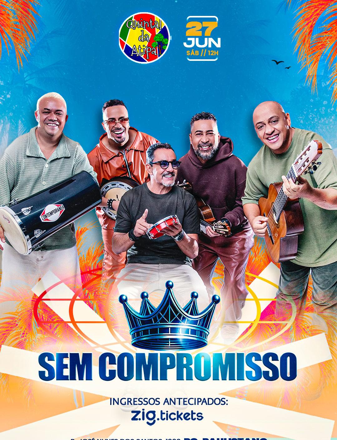 SEM COMPROMISSO A VOLTA - QUINTAL DA ATIPA - SP
