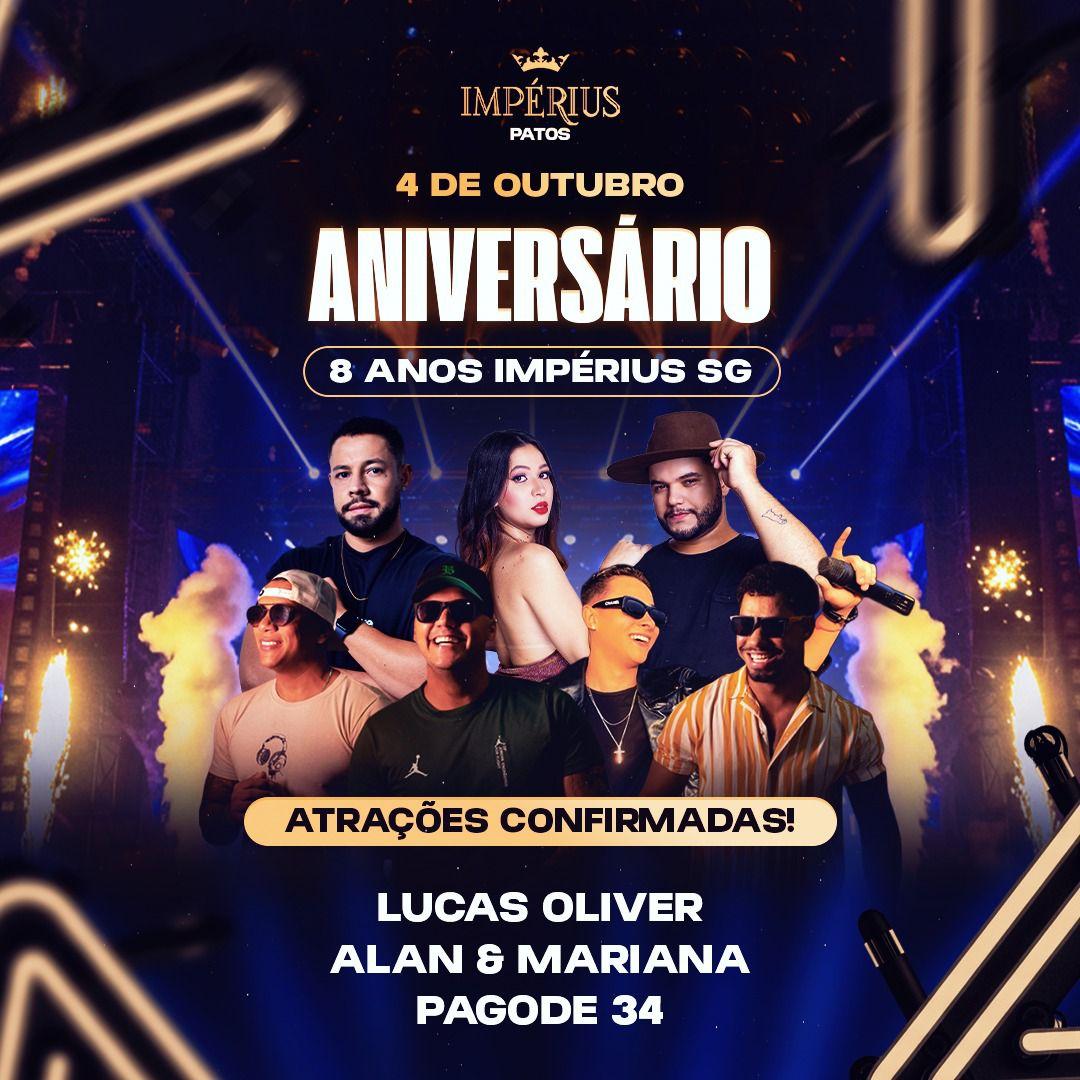 Aniversário 8 anos Impérius São Gotardo