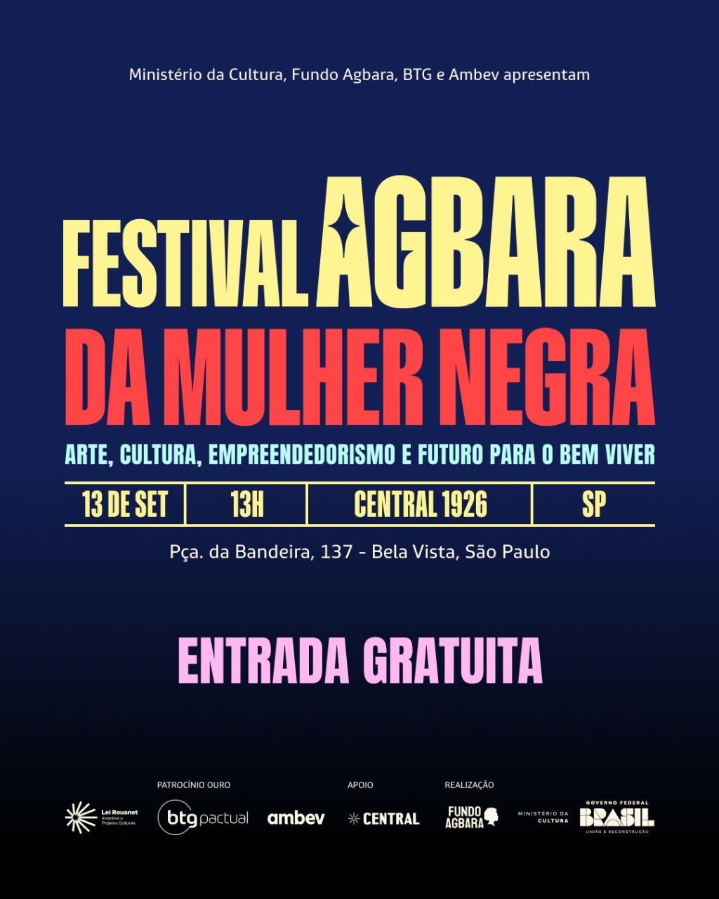 FESTIVAL AGBARA DA MULHER NEGRA 2025