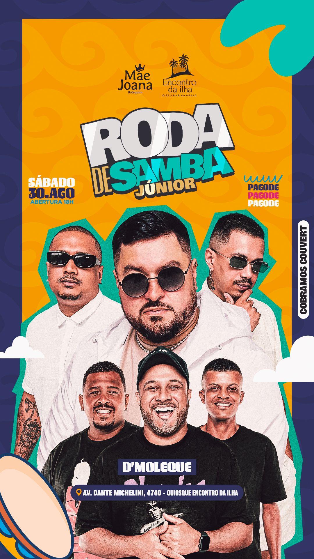 Roda de Samba Juniorr + D´moolequee