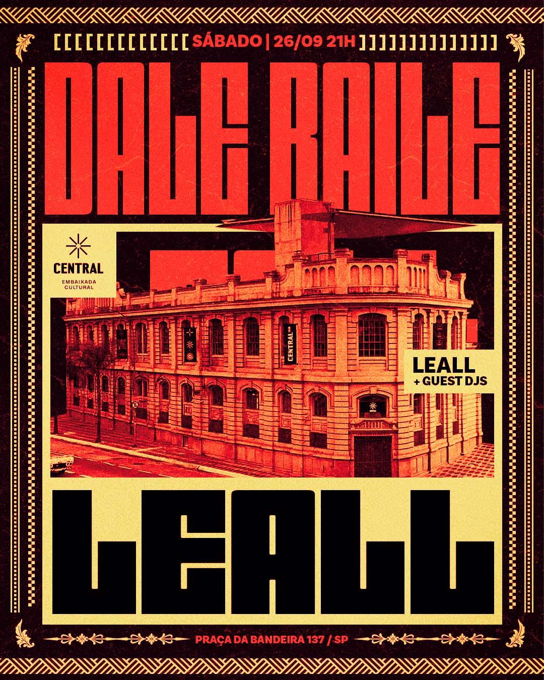 DALE BAILE COM LEALL (RJ) na Central SÁBADO 26/09