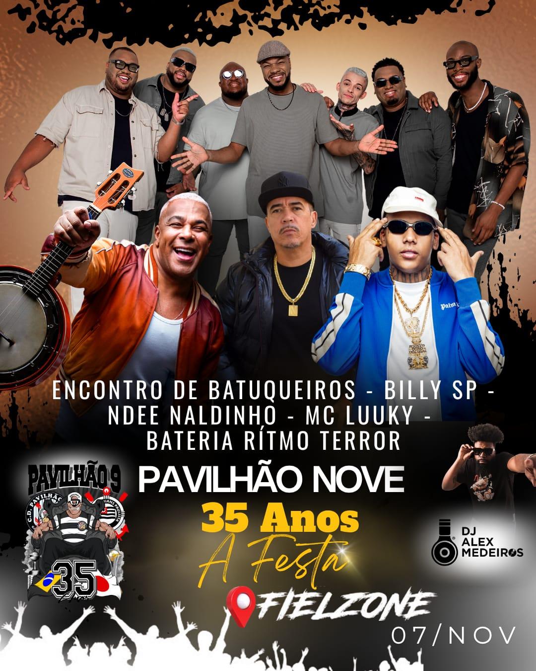 Festa de 35 anos TORCIDA C.D. PAVILHÃO NOVE
