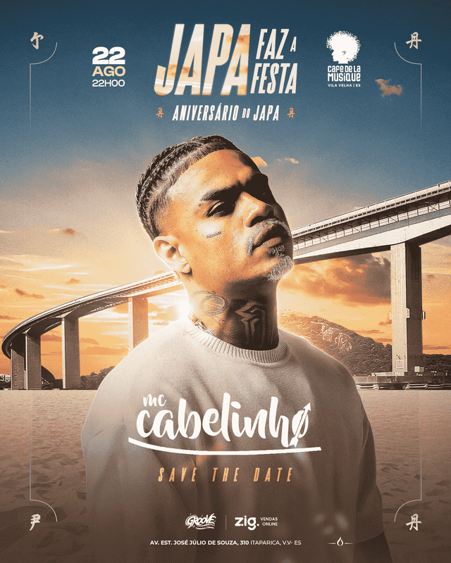 Japa Faz a festa - CABELINHO