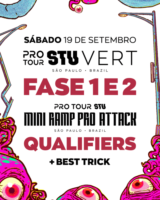 PRO TOUR STU VERT + MINI RAMP + BEST TRICK | SÃO PAULO 2026 | FASE 1 & 2 + SEMIFINAIS