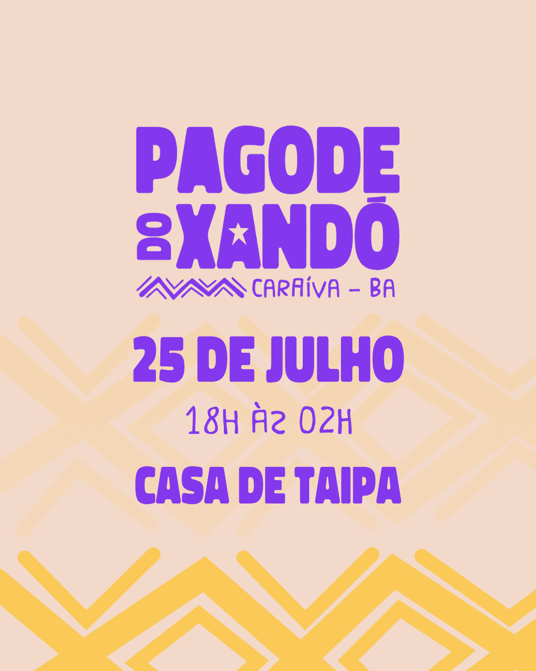 Pagode do Xandó - 25/07