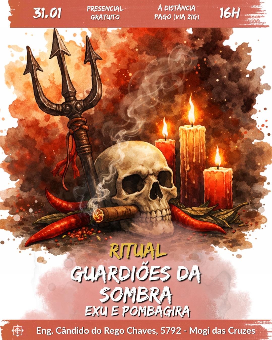 Guardiões da Sombra Ritual de Exu e Pombagira