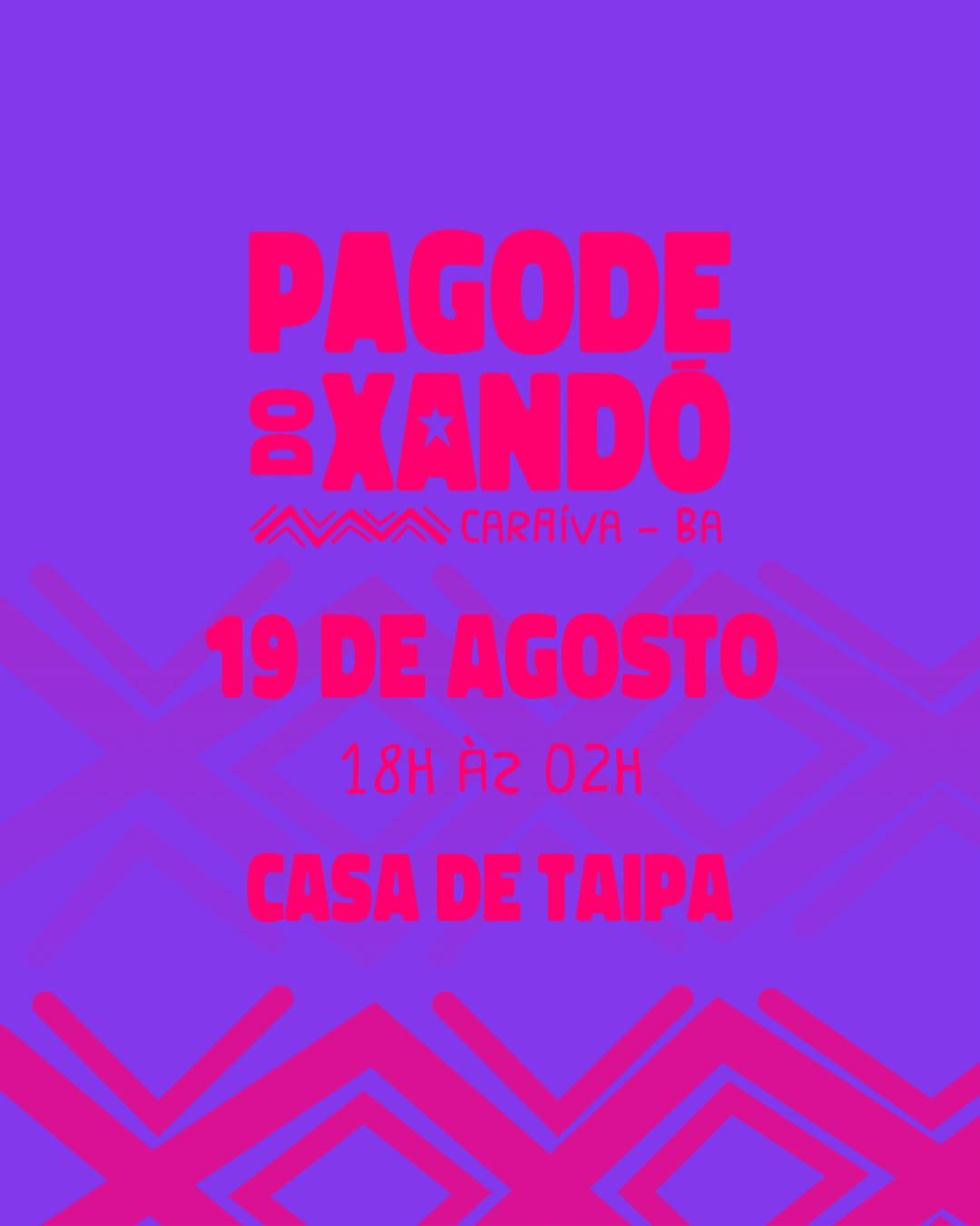 Pagode do Xandó - 19/08