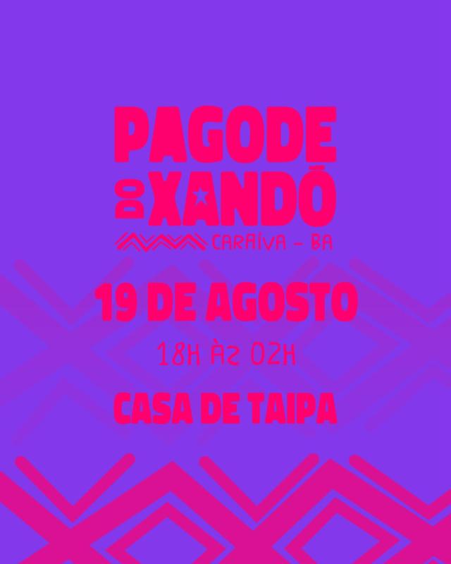 Pagode do Xandó - 19/08