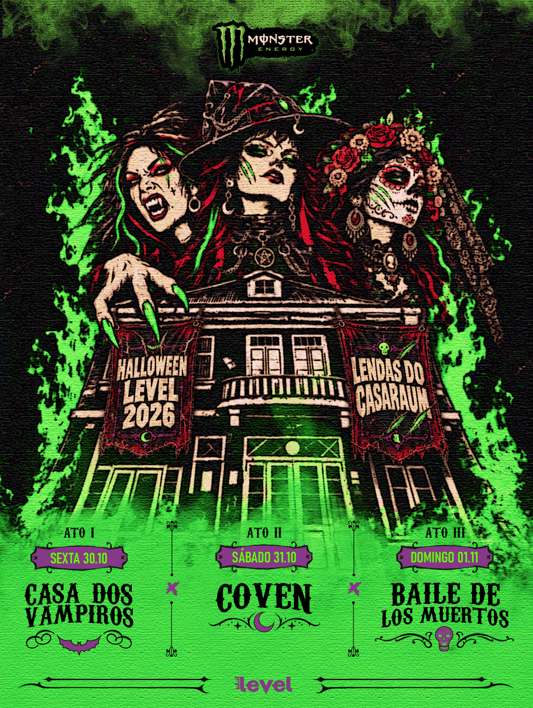 PASSAPORTE - 3 DIAS - HALLOWEEN DO CASARAUM 2026