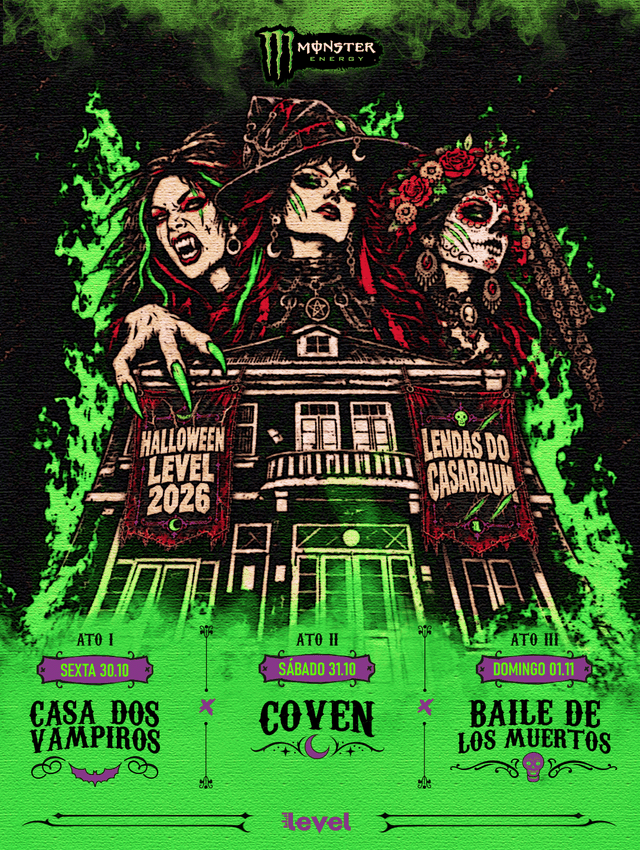 PASSAPORTE - 3 DIAS - HALLOWEEN DO CASARAUM 2026
