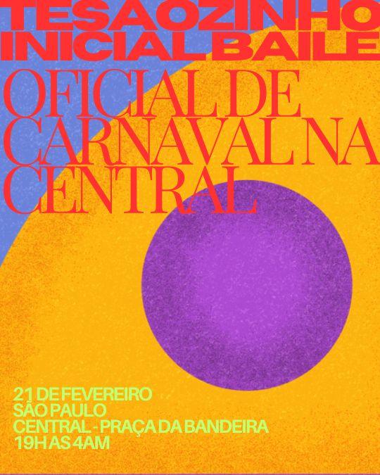 TESÃOZINHO DE CARNAVAL na Central 1926