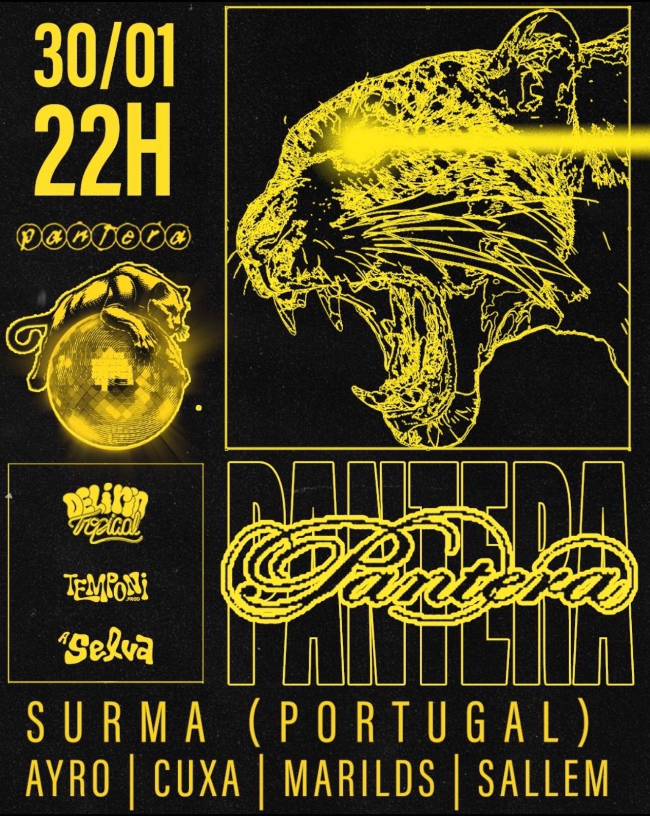 PANTERA + SURMA